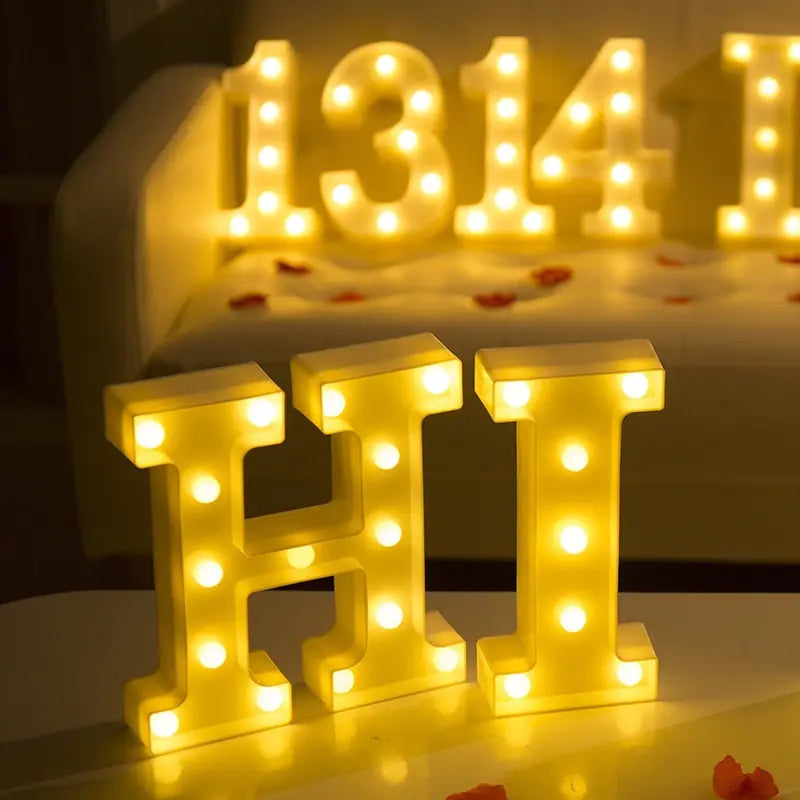 Decorative Alphabet LED