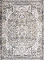 Hera Olive Boutique Washable Rug