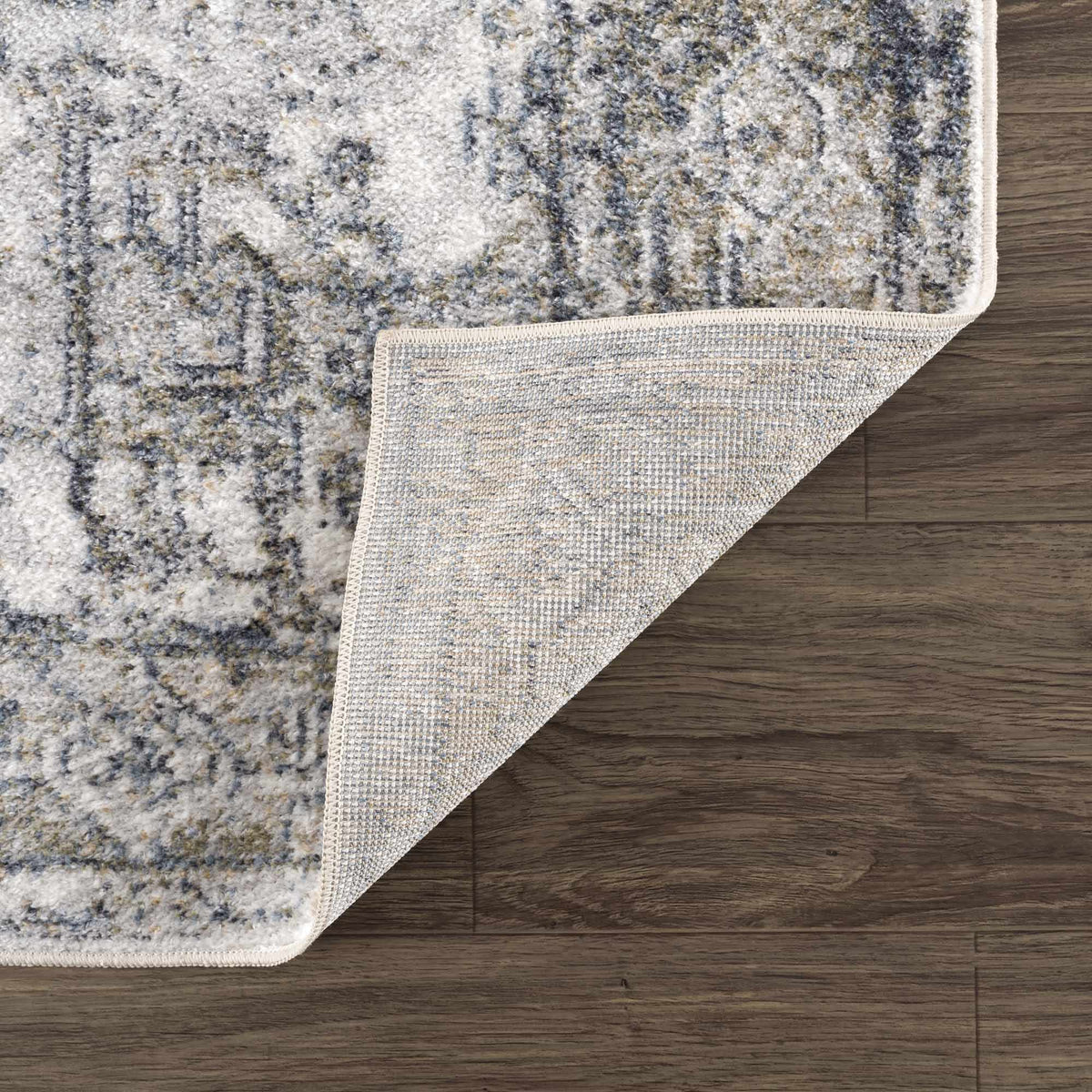 Hera Olive Boutique Washable Rug