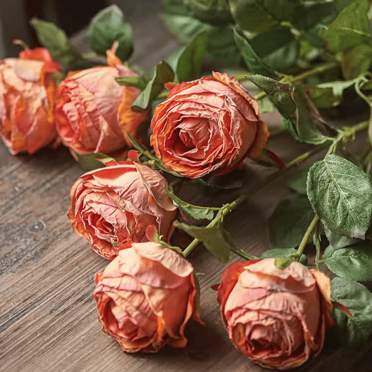 Artificial Single Rose Stem