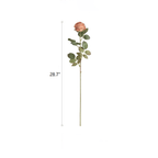 Artificial Single Rose Stem