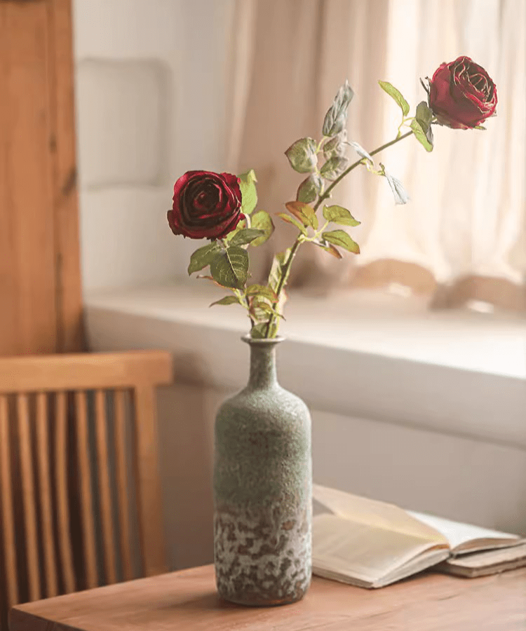 Artificial Single Rose Stem