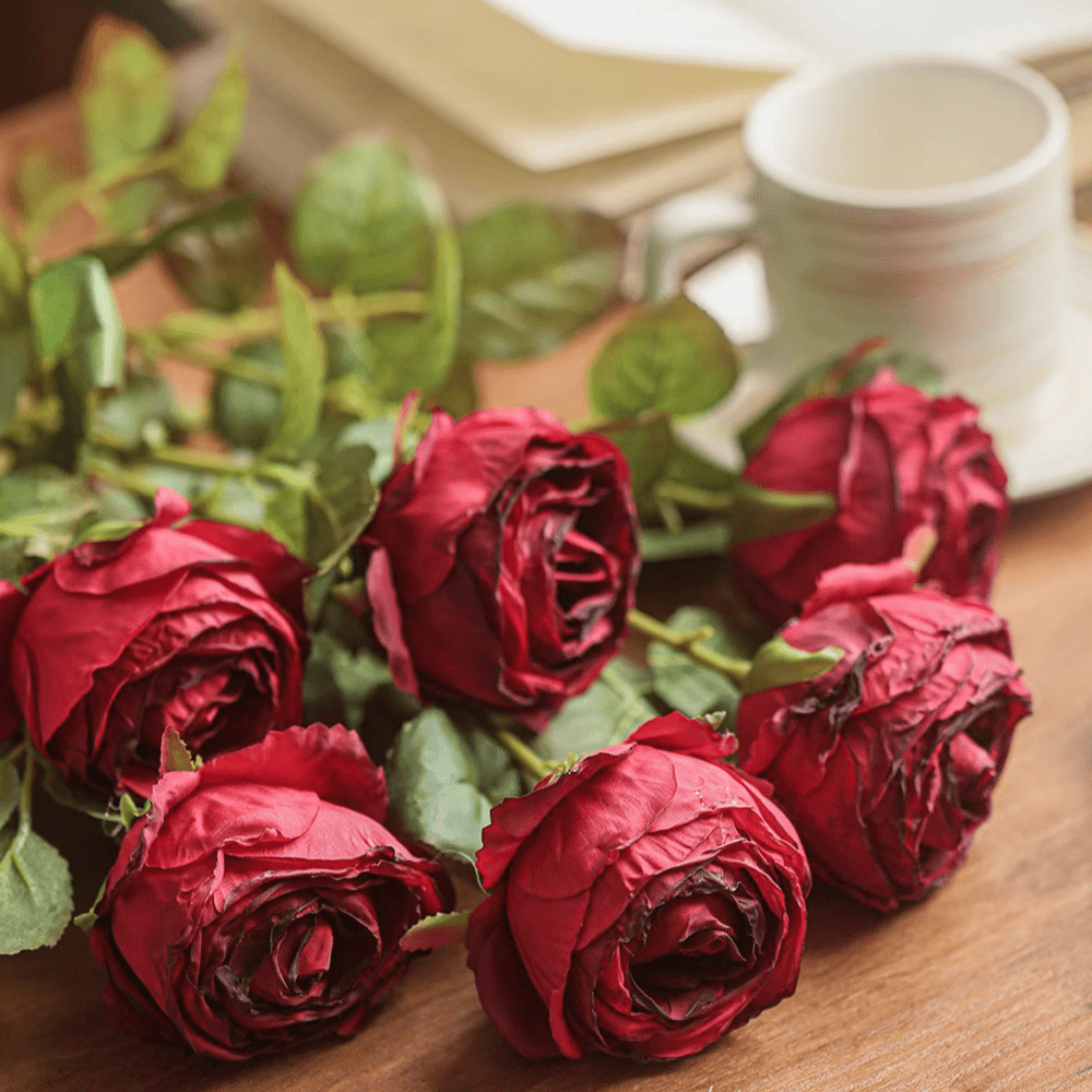 Artificial Single Rose Stem