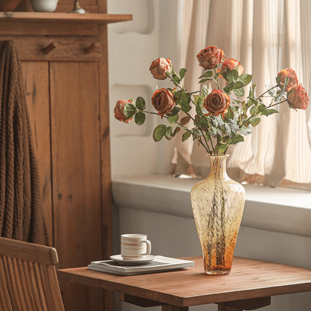 Artificial Single Rose Stem