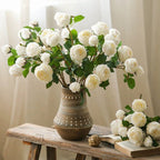 White Cabbage Rose Stem