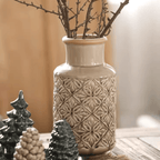 Artisan Textured Ceramic Vase