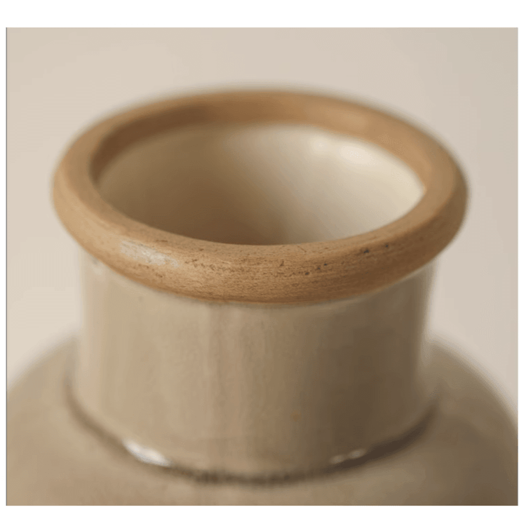 Artisan Textured Ceramic Vase