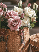 Rolled Edge American Rose Stem