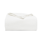 Organic Cotton Mart Waffle Weave Blanket