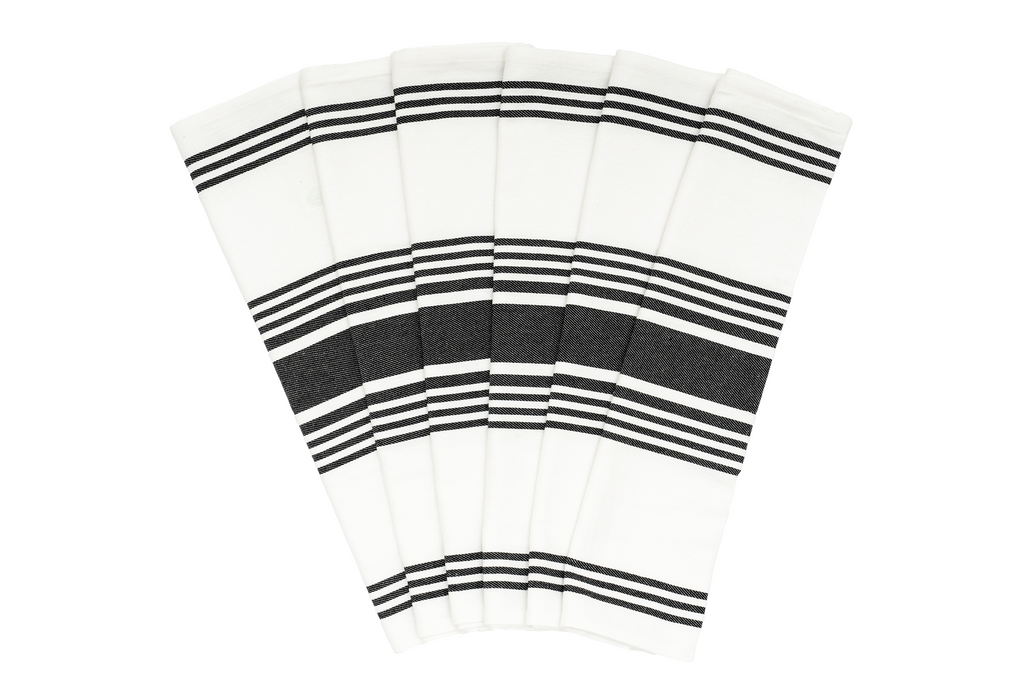Classic Striped Cotton Kitchen Towel Set
