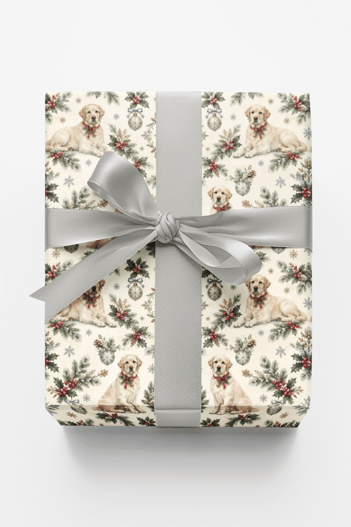 Winter Wonderland Labradors Wrapping Paper