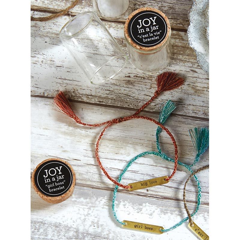 Moi + Toi Love Notes Adjustable Bracelet