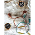 Moi + Toi Love Notes Adjustable Bracelet