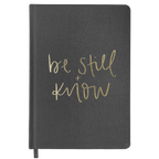 Be Still and Know Fabric Journal