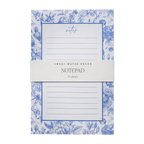Blue Delft Notepad