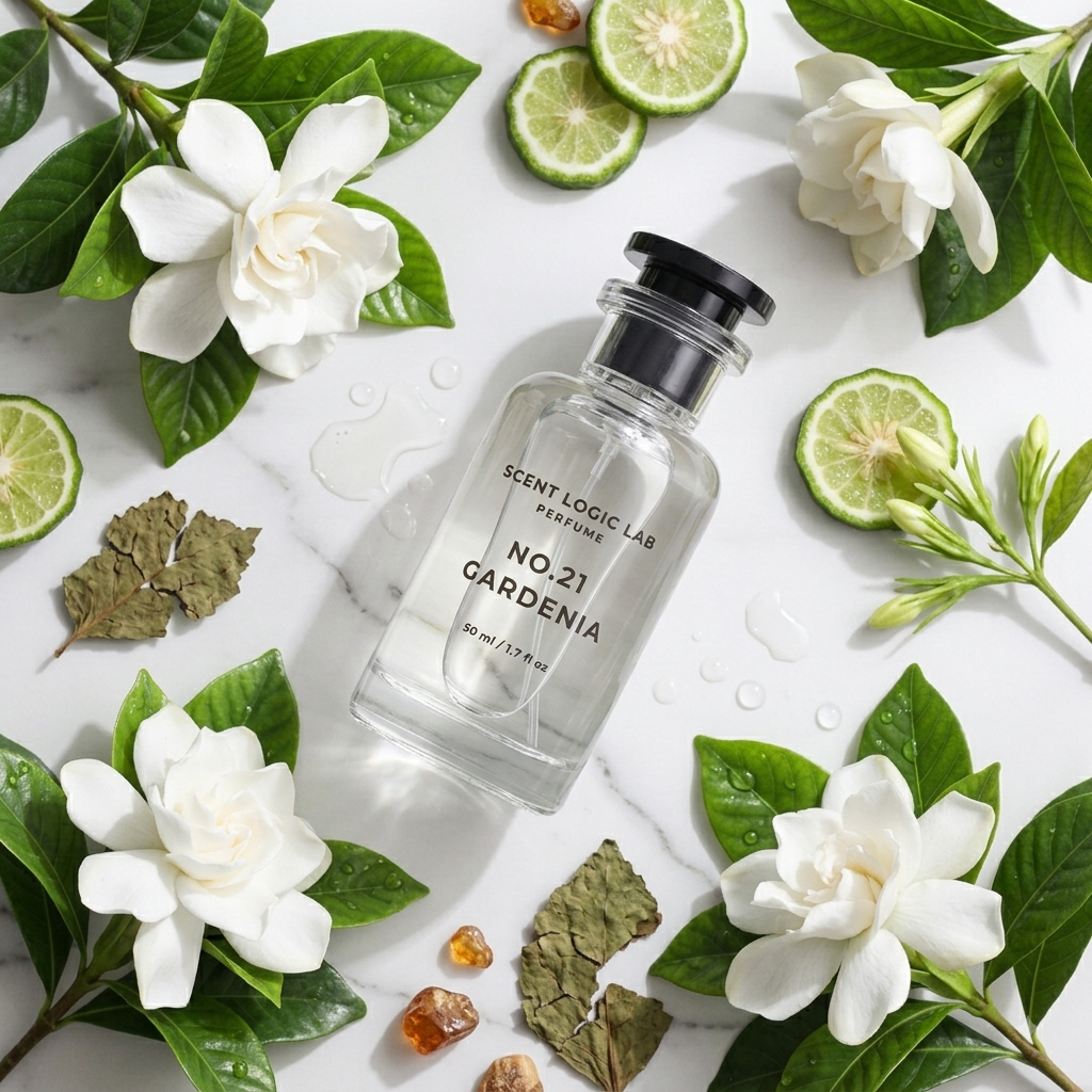 No. 21 Gardenia Unisex Eau de Toilette – 50ml | Scent Logic Lab