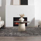 Georgiana Charcoal Area Rug