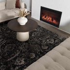 Georgiana Charcoal Area Rug