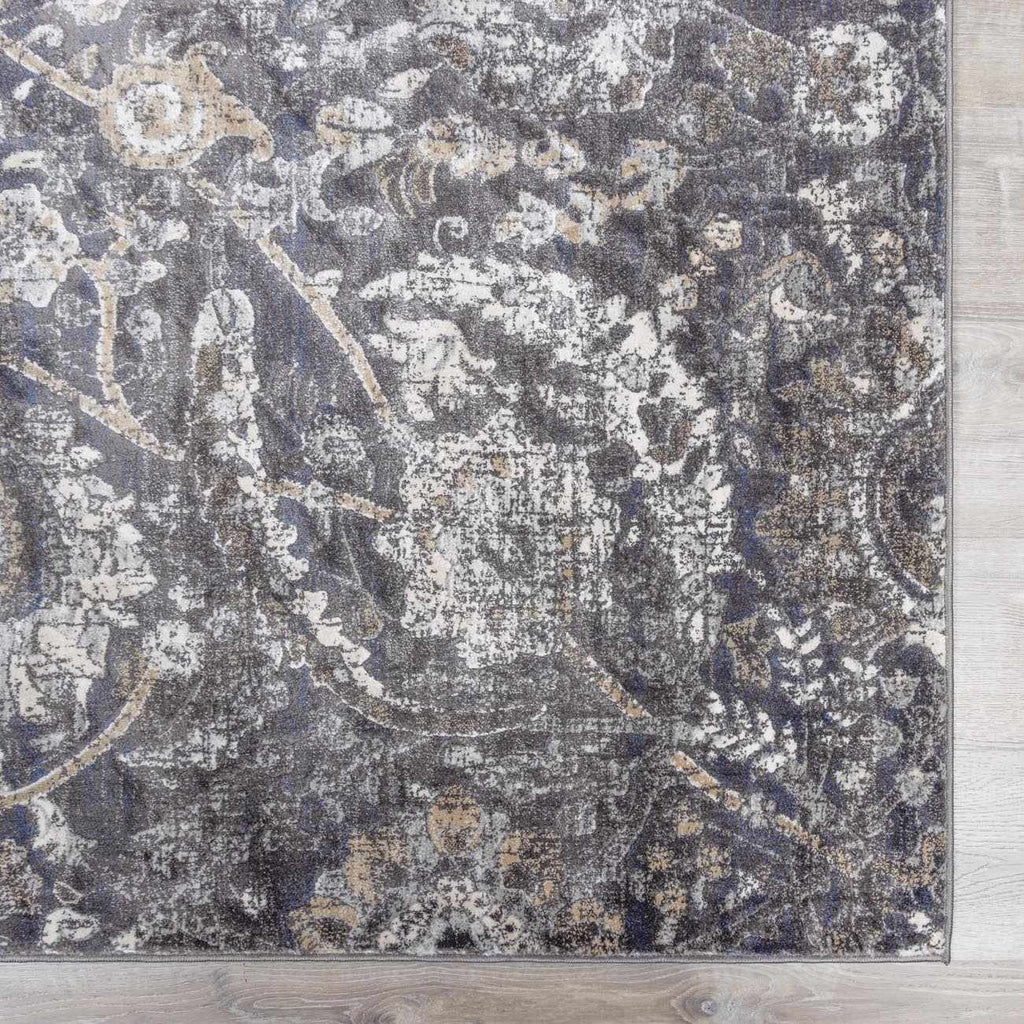 Georgiana Charcoal Area Rug
