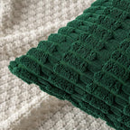 Tufted Dot Corduroy Throw Pillow 18"x18" with 450g Insert