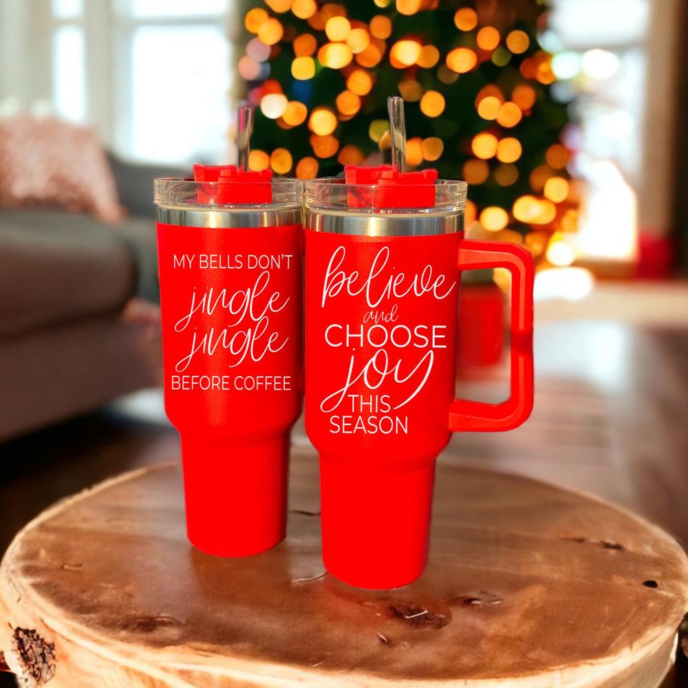 Christmas Travel Mugs, Christmas Tumblers