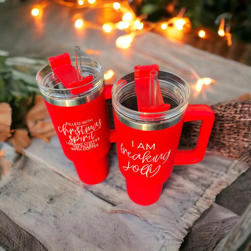 Christmas mugs set