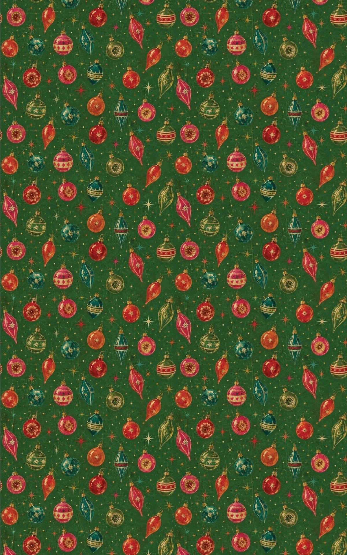 Sonesta Hotel Holiday Bauble Wrapping Paper