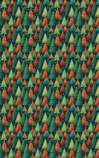 Cozy Forest Christmas Wrapping Paper