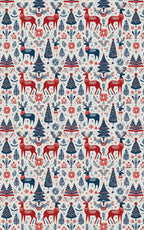 Nordic Reindeer Wrapping Paper