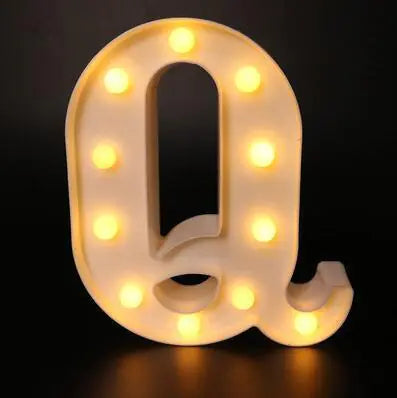 Decorative Alphabet LED