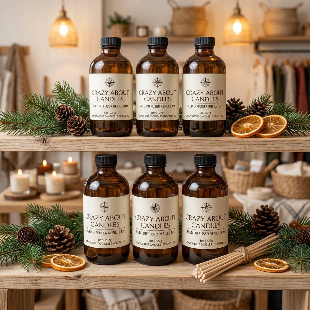 Holiday Reed Diffuser Refill