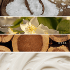 Be Still and Know Soy Candle - Clear Patterned Jar - 9 oz