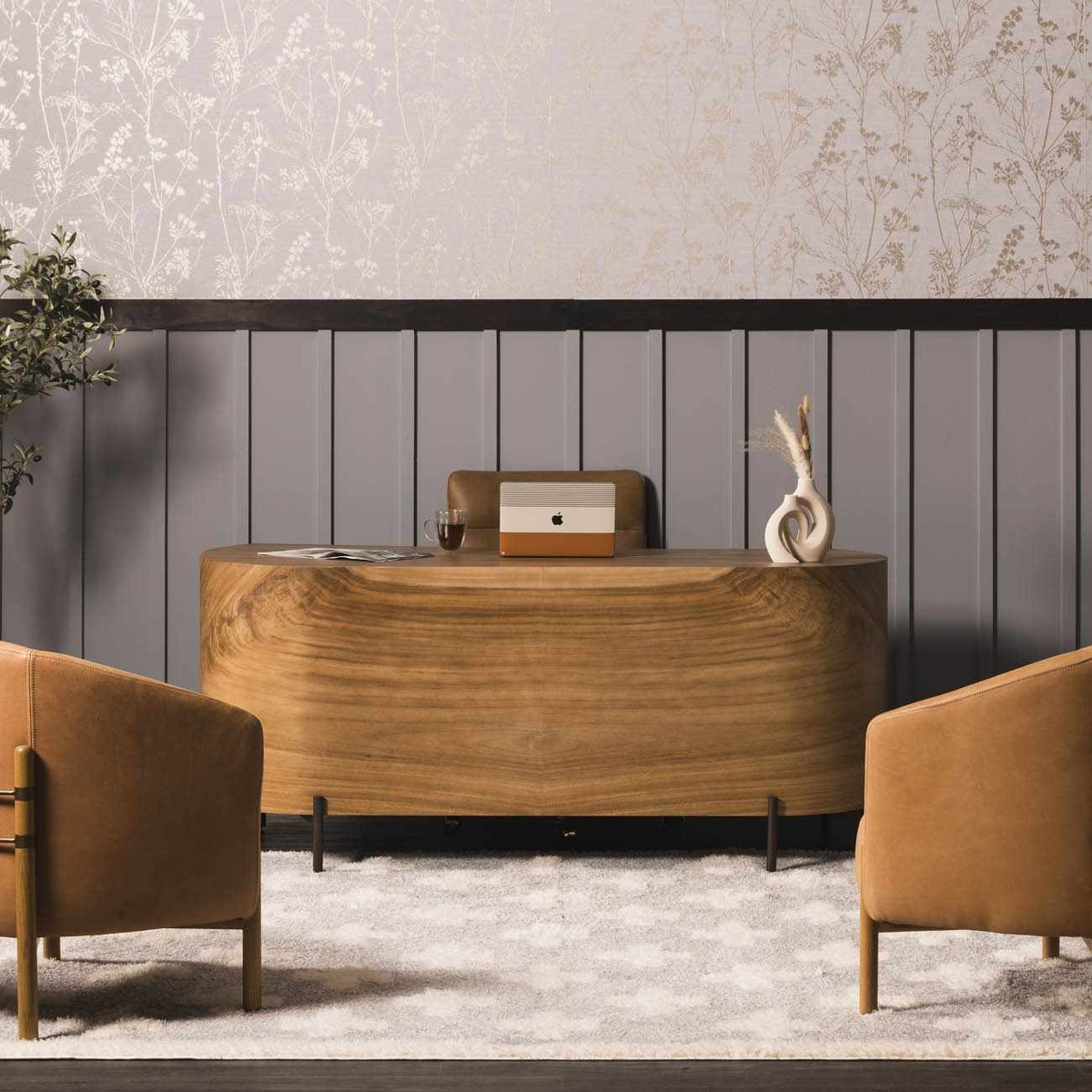 Satu Blue Area Rug