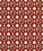 Personalized Holiday Cameos Wrapping Paper