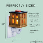 Pluggable Fragrance Warmers - Wood Lantern
