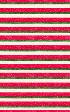 Snowfall on Candy Ribbons Wrapping Paper