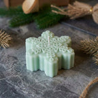 Snowflake Sculptural Soy Candle