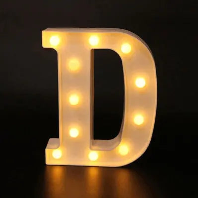 Decorative Alphabet LED