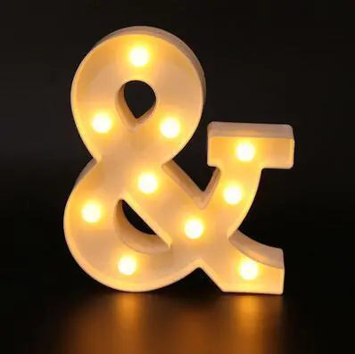 Decorative Alphabet LED