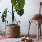 Natural Seagrass Planter Basket