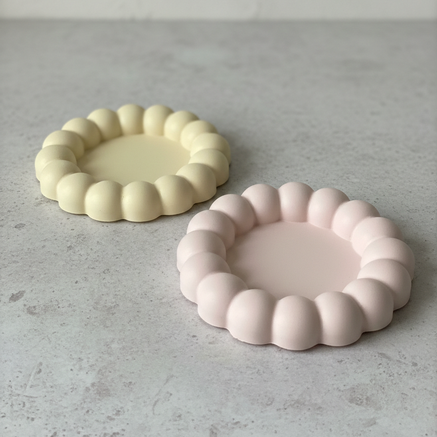 Bubble Jesmonite Trinket Tray