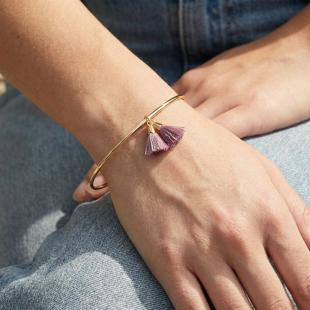 Tassel Cuff Bracelet