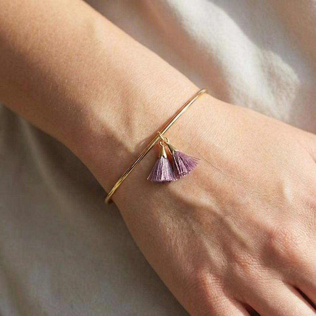 Tassel Cuff Bracelet