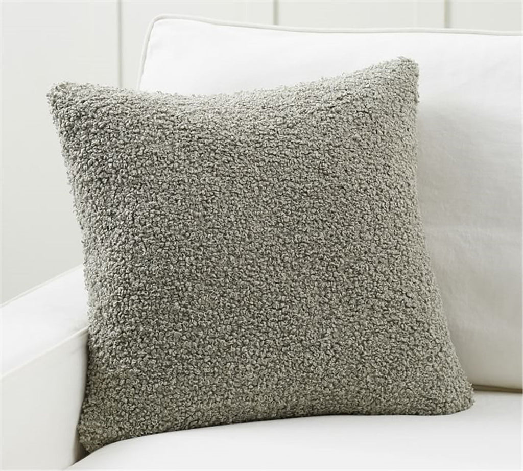 18"x18" Crushed Velvet Solid Color Throw Pillow Set with Insert