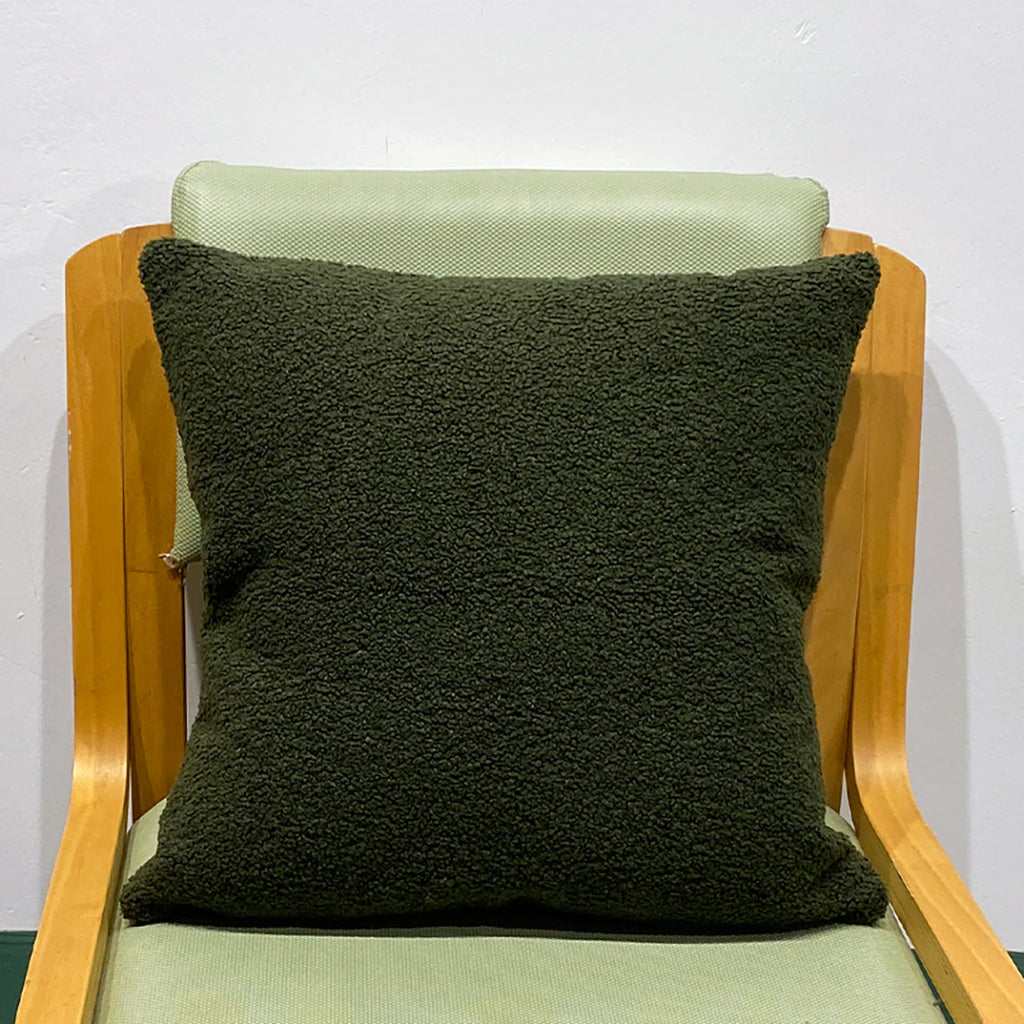 18"x18" Crushed Velvet Solid Color Throw Pillow Set with Insert