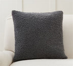 18"x18" Crushed Velvet Solid Color Throw Pillow Set with Insert