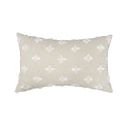12''x20'' Tufted Floral Lumbar Throw Pillow with Insert