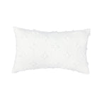 12''x20'' Tufted Floral Lumbar Throw Pillow with Insert