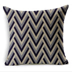 18" Geometric Print Decorative Pillow – Colorful Modern Abstract Designs