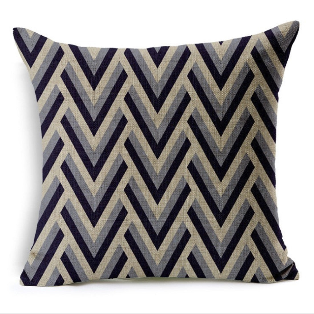 18" Geometric Print Decorative Pillow – Colorful Modern Abstract Designs